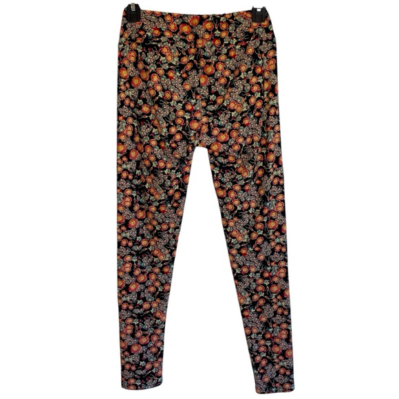 LuLaRoe Multicolored Patterned High Rise Super Soft Pull On Stretchy Leggings - Picture 2 of 5